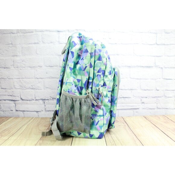 LL Bean Deluxe Book Pack 37L Print Fresh Mint Prism - Picture 4 of 12